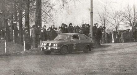 Andrzej Witkowicz i Marek Rompel – Fiat 128 Sport 3porte.